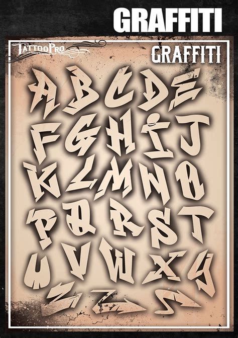 Cool 1. . Graffiti tattoo font